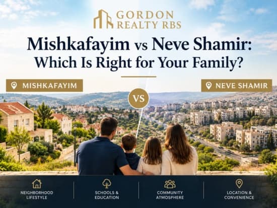Mishkafayim vs Neve Shamir_ Family Living Comparison
